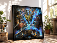 Celestial Cradle Stretched Canvas Print