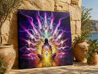 Beyond the Threshold Stretched Canvas Print