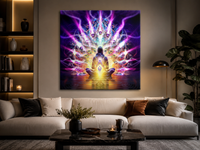 Beyond the Threshold Stretched Canvas Print