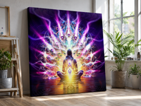 Beyond the Threshold Stretched Canvas Print