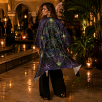 Trance Nectar Draped Kimono