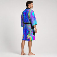 Holowave Kimono Robe lifestyle three-quarter back view