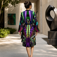 Mystic Temptation Peignoir Kimono — lifestyle back