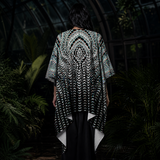 Organix Draped Kimono lifestyle back view