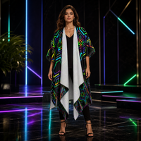 Tryptek Draped Kimono lifestyle front view