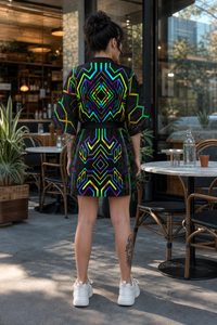 Tryptek Kimono Robe lifestyle back view