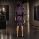 Twilight Healing Kimono Robe lifestyle back view