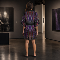 Twilight Healing Kimono Robe lifestyle back view