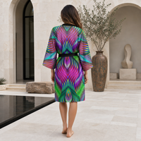 Twisted Peignoir Kimono — lifestyle back