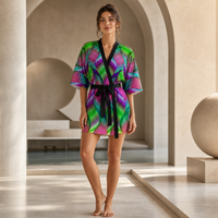 Twisted Kimono Robe lifestyle front view