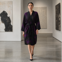 Velvet Dream Peignoir Kimono — lifestyle front