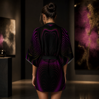 Velvet Dream Kimono Robe lifestyle back view