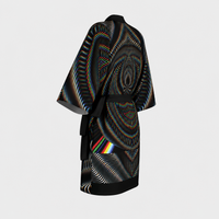 Waveform Kimono Robe lifestyle three-quarter back view