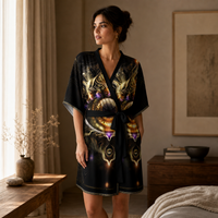 Witness Kimono Robe lifestyle three-quarter front view