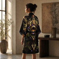 Witness Kimono Robe lifestyle three-quarter back view