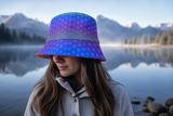 Aqua Line Spirit reversible bucket hat - worn city