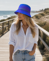 Aqua Line Spirit reversible bucket hat - worn boardwalk