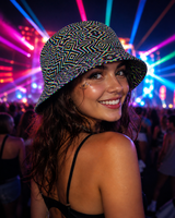 CHROMADELIC Large reversible bucket hat - worn festival