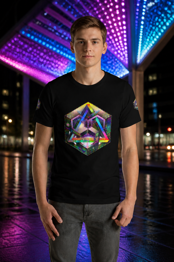 HH approved lifestyle hero — translinguistic-equation-unisex-t-shirt-prismatic-version-short-sleeve-unisex-t-shirt-large-sizes — 2026-08-27-v1