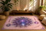 Sahasrara Crown Chakra Area Rug