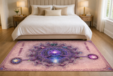 Sahasrara Crown Chakra Area Rug