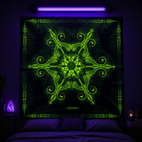 Vajra Guru Mandala — lime UV lifestyle front