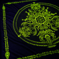 Triton’s Compass — lime UV lifestyle detail