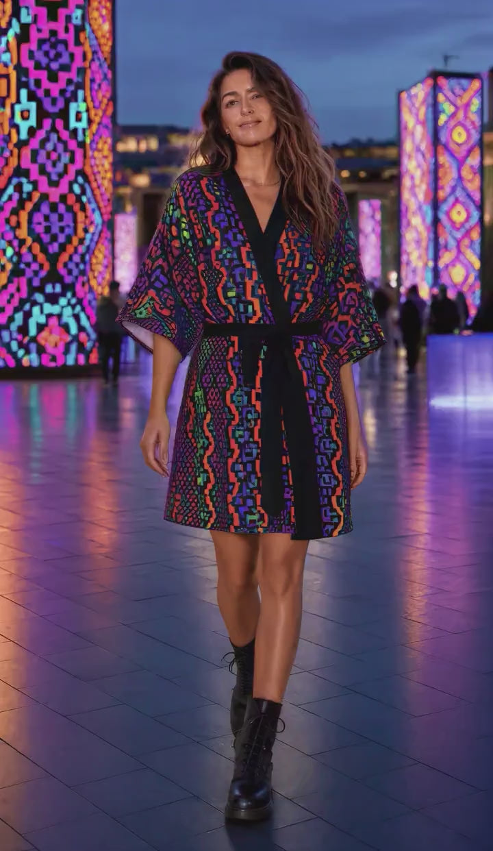Rainbow Healing kimono robe product video