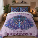 Throat Chakra Bedding Set