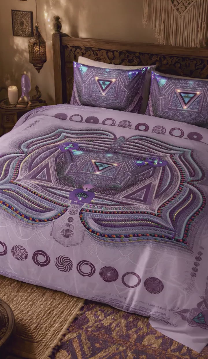 Root Chakra Bedding Set product video