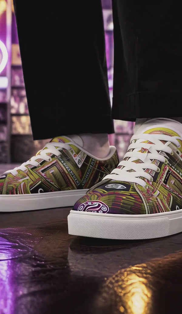 Manipura Solar Plexus Low-Top Sneakers product video