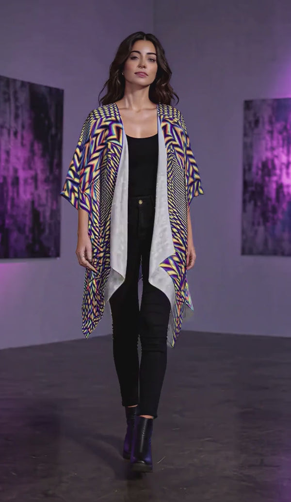 Hypnodelica Draped Kimono product video