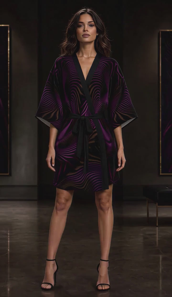 Velvet Dream kimono robe product video