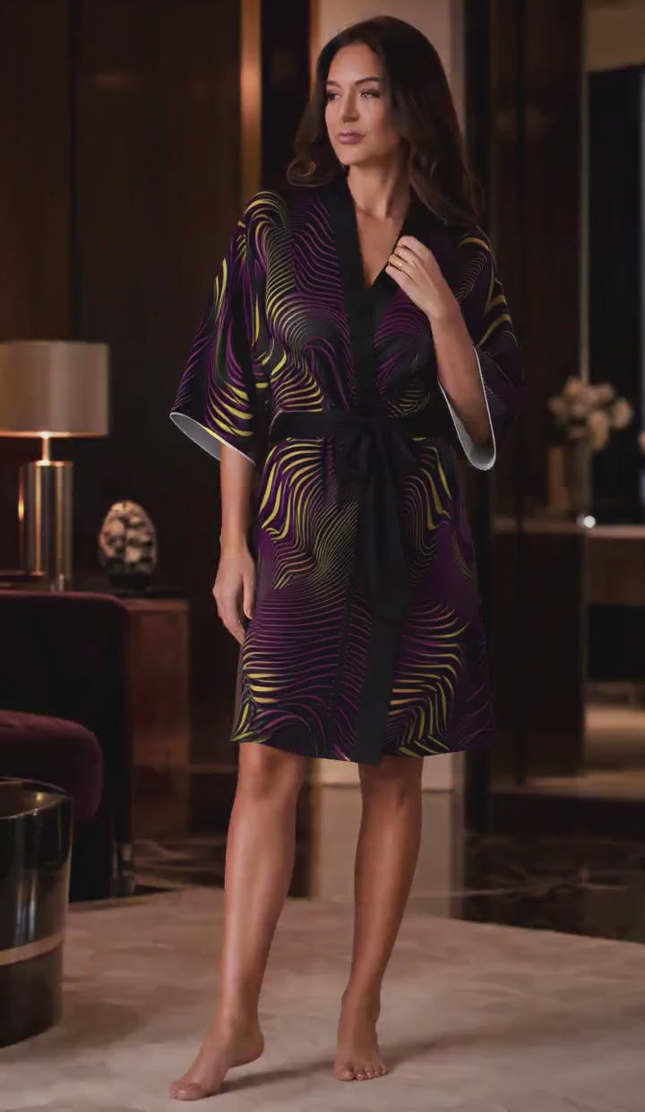 Velvet Flow kimono robe product video