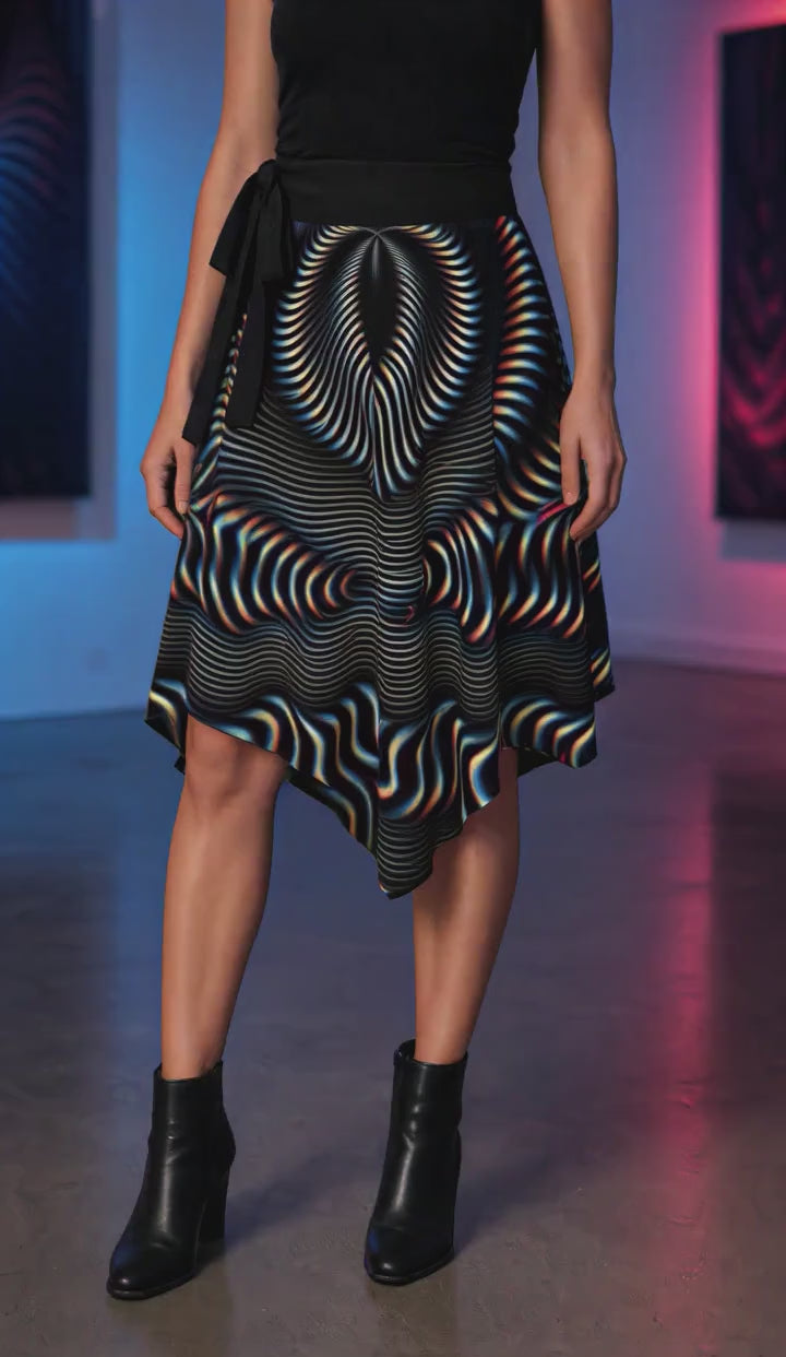 Waveform Wrap Skirt product video