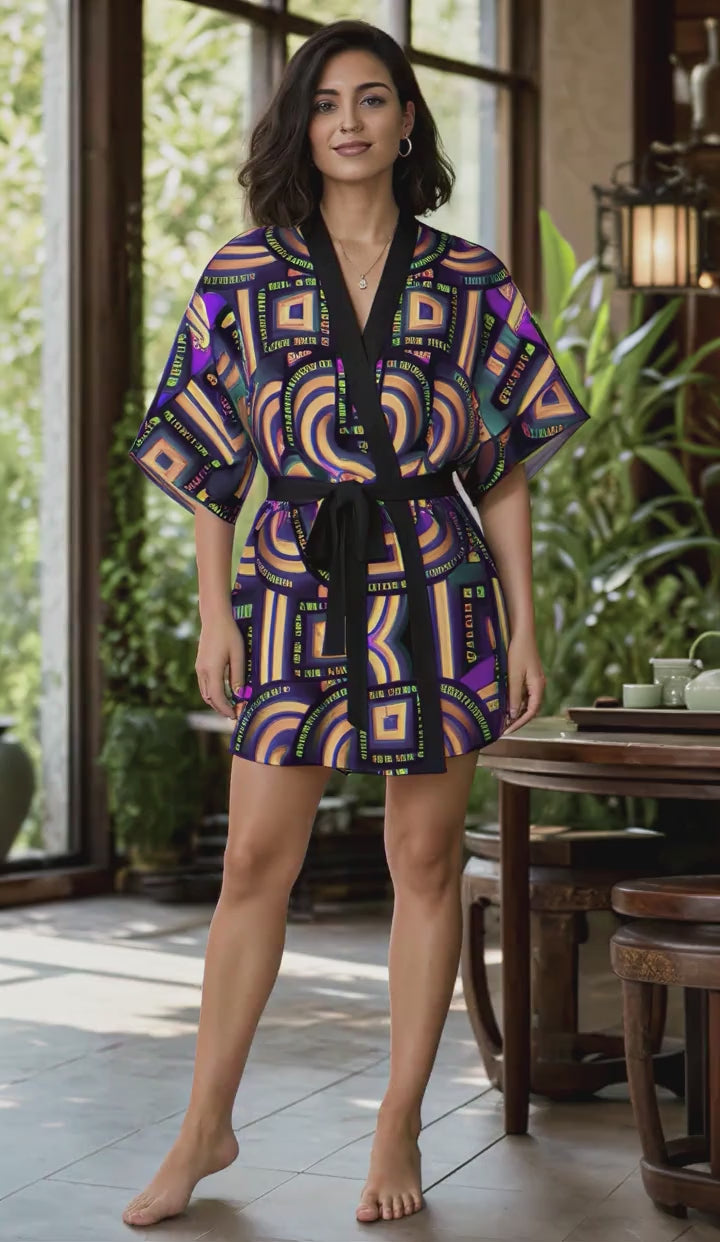 Tea Daze kimono robe product video