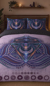 Throat Chakra Bedding Set product video