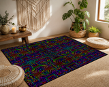 Prismatic Overlay Area Rug