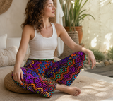 Rainbow Healing | Unisex Lounge Pants approved lifestyle 05 05 casual seated