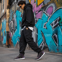 Shadow Work Unisex High Top Sneakers, Psychedelic Geometric Shoes, Black Purple Streetwear, Alternative Festival Fashion, Rave Shoes