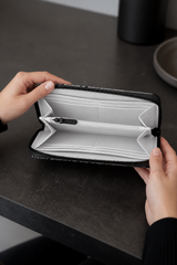 Trypswitch Leather Wallet — 03 open interior