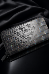 Trypswitch Leather Wallet — 04 zip detail
