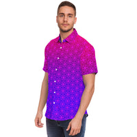 Sacral Bloom Button Down Shirt