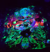 UV Active NEON Canvas Backdrop - Venus Exalted 144 x 130 cm