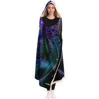 Luminous Presence Hooded Blanket