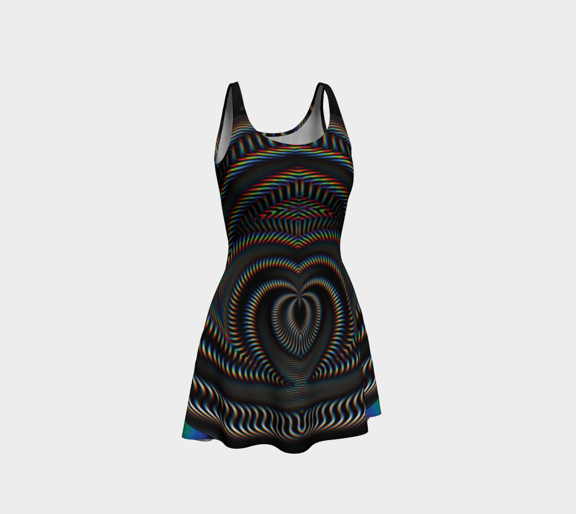 Waveform Flare Dress