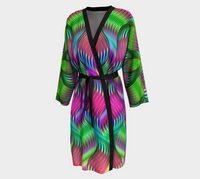 Twisted Peignoir Kimono