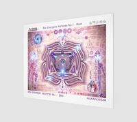 Bio-Energetic Vortexes No:1 - Root - Art Print (Root Chakra)