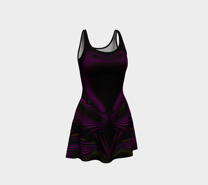 Velvet Dream Flare Dress