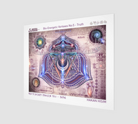 Bio-Energetic Vortexes No:5 - Truth - Art Print (Throat Chakra)
